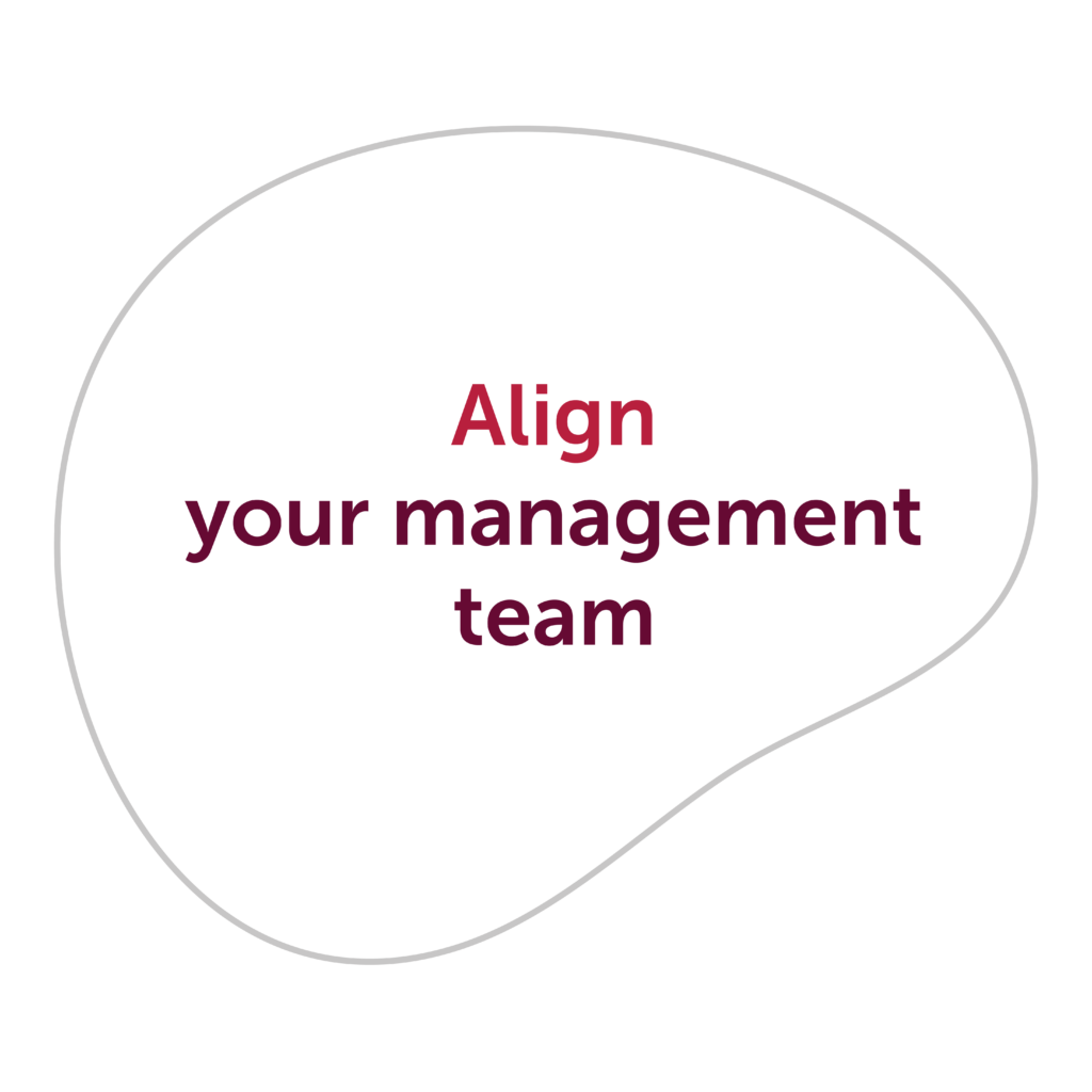 Align your management team
